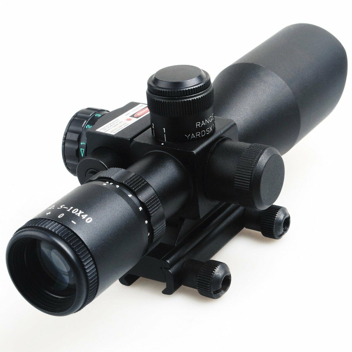 Gen 2 ReadyTac 2.5-10x40 Scope With Integrated Red Laser